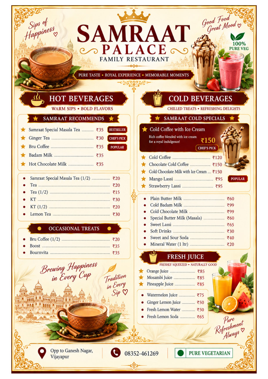 Menu page 3