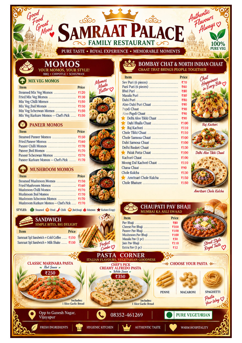 Menu page 6
